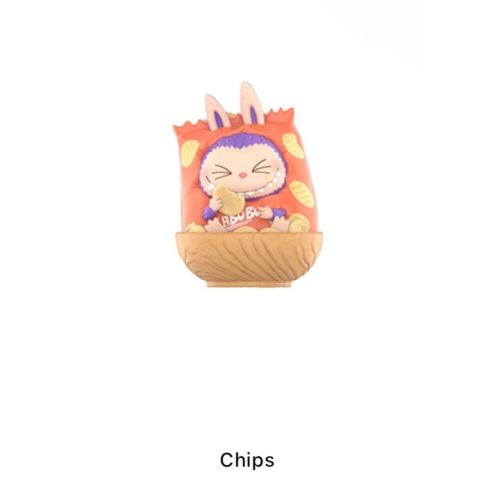 Authentic POP MART‎ LABUBU THE MONSTERS Wacky Mart Series "Chips" Figure, US
